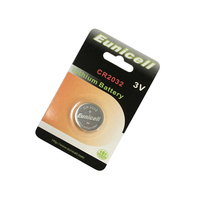 Batería de Litio Cr2032 de 3v, Pilas Tipo Moneda/CMOS/BIOS, 1 Pieza/5 Piezas en Blister