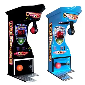 Pretpark Volwassenen Elektronische Hamer Boksmachine Muntautomaat Spel Elektronische Arcade Boksspel Machine