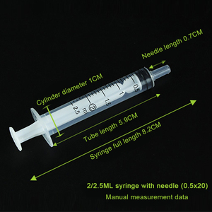 Jeringa Veterinaria Desechable de Plástico de 5 ml con Conexión Luer Slip para Ganado, Aves de Corral y Cría, para Vacunación - Product Image 5
