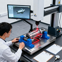 Fabrication sur mesure de pièces chirurgicales en acier inoxydable à géométrie complexe, revêtement en poudre, approvisionnement direct, service d'usinage CNC personnalisé