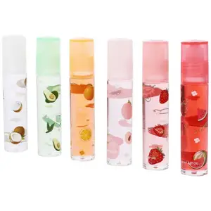 Jelly Halal Scented Colorful Oil Waterproof DIY Lip Balm Making Supplies Waterproof Twist Making Kit Shimmer Lip Balm
