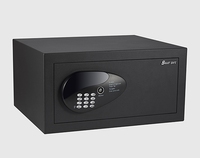 Coffre-fort intelligent de conception nouvelle, code PIN, clé mécanique, coffres-forts durables pour hôtel, coffre-fort de chambre, matériau en acier, coffre-fort robuste