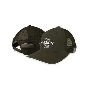 2019 Custom Sporty & Formal Plain Trucker Cap Hot <b>Sale</b> with Puff Printing New Design for Truckers - Product Image 1