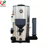 Chaudière à eau chaude verticale à tubes de fumée basse pression Jingyu 40 à 700 kW, au design élégant, pour chauffage domestique à granulés de bois et copeaux de bois
