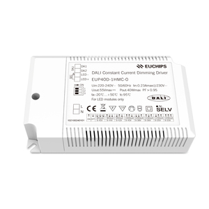 ไดรเวอร์ LED EUCHIPS 40W ปรับหรี่แสงได้แบบ <span class=keywords><strong>DALI</strong></span> พร้อมกระแสไฟคงที่  ตัวเรือนพลาสติก  รับประกัน 3 ปี AC-DC - Product Image 6