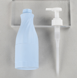 Botellas de plástico HDPE para loción, 500ml, 16oz, color rosa y azul, para champú, acondicionador, crema corporal, recipientes para lavar la piel - Product Image 1