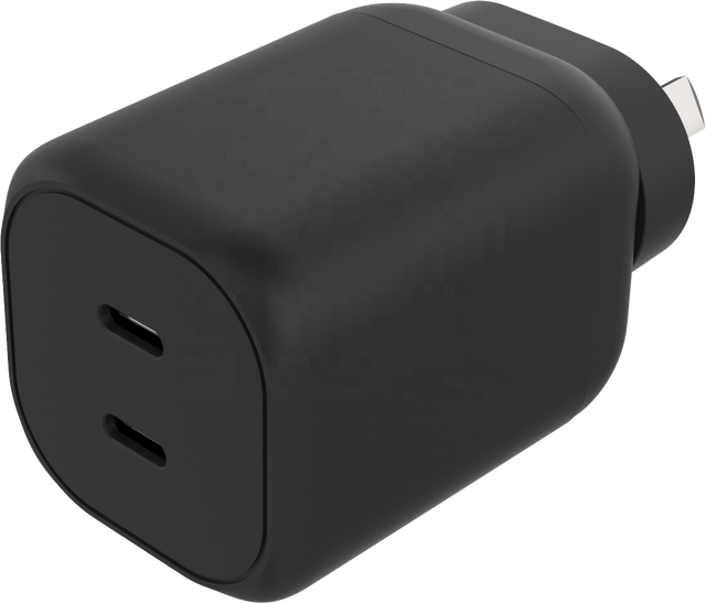 Supply High Performance PD 45W USB-C GaN Wall Fast Charger with Double Type-C Port