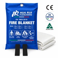 Couverture anti-feu en fibre de verre EN 1869:2019 AS/NZS 3504, un emballage pour importateur italien, pochette personnalisée, logo, vente en gros, usine