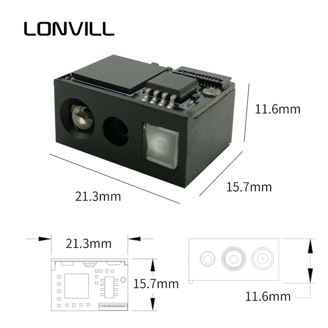LONVILL Barcode Reader Qr Reader Module for Sale,qr Code Scanner Kiosk with USB TTL