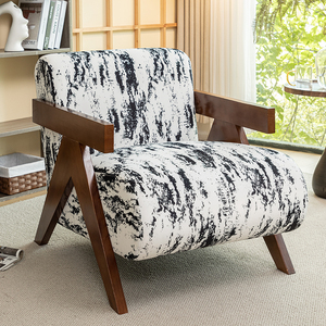 Sillones Ergonómicos para Sala de Estar, Sofá Individual, Sillón Ocasional para Sala de Estar, Estilo Mediados de Siglo - Product Image 6