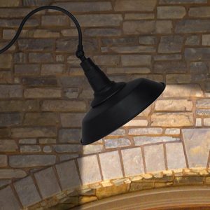 Cabeza giratoria del anochecer al amanecer al aire libre de la pared de montaje Led cuello de cisne granero - Product Image 4