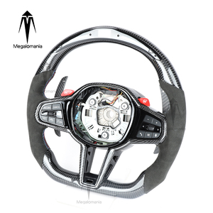 Volante de Fibra de Carbono M4 2025, Actualizado, Compatible con los Modelos Antiguos y Nuevos: X1, X2, X3, X4, X5, X6, X7, M2, M3, M4, M5, M6, M8, X3M, X4M, X5M, <span class=keywords><strong>XM</strong></span> - Product Image 1