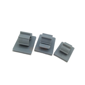 Vente chaude Gris <span class=keywords><strong>Auto</strong></span>-Adhésif Câble <span class=keywords><strong>Pince</strong></span> 94V-2 Nylon66 Matériel Système Métrique Fil Tuyau Fixation ROHS Conforme Câble Fil Clip - Product Image 1