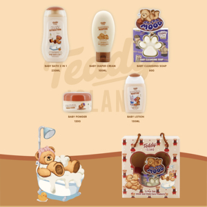 Shoff Set di essenziali per neonati 5 pezzi con prodotti detergenti e idratanti delicati - Product Image 4