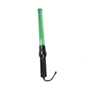 Giá tốt nhất có thể sạc lại <span class=keywords><strong>LED</strong></span> giao thông Baton Đèn pin giao thông kiểm soát an toàn màu đỏ màu xanh lá cây màu xanh <span class=keywords><strong>Led</strong></span> nhấp nháy Wand Stick ánh sáng - Product Image 6