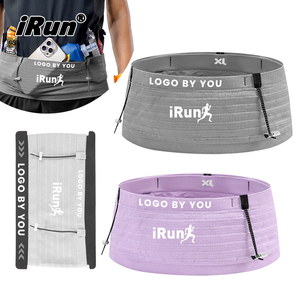 IRun personnalisé randonnée cyclisme unisexe tricoté taille sac léger <span class=keywords><strong>Portable</strong></span> sans couture caché Fanny Pack mince Marathon course <span class=keywords><strong>ceinture</strong></span> - Product Image 1
