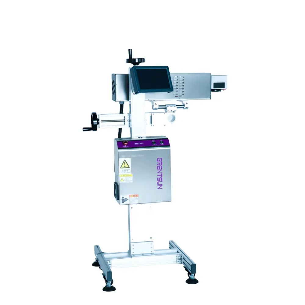 एक्सप डेट uv फाइबर कोडिंग उत्कीर्णन मशीन मूल्य वाइन ग्लास के लिए 30w co2 लेजर अंकन मशीन, पेय पी बोतल असेंबली लाइन
