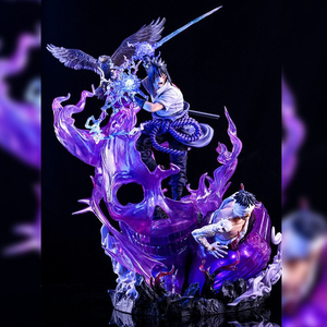 Série très célèbre - Boruto <span class=keywords><strong>Uchiha</strong></span> <span class=keywords><strong>Sasuke</strong></span> contre Danzo Shisui - Statue modèle Aigle à double tête Susanoo - Product Image 1