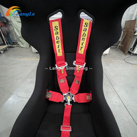 Kit de plateforme de simulation de mouvement 6 axes 6DOF en aluminium pour simulateur de course, outils de simulation intérieurs pour jeux de course VR/AR avec force G