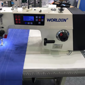 WD-7300-D1 High Speed <b>Single</b> Direct Drive Flatbed Industrial Clothing Lockstitch Sewing Machine - Product Image 4