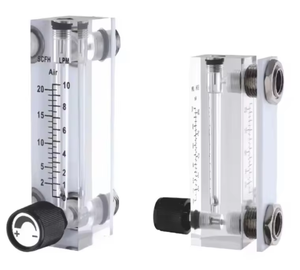 LZM-15ZT/25ZT流量計LZMパネルタイプ流量計SHLLJプレキシガラスステンレス鋼フロート液体流量計 - Product Image 4