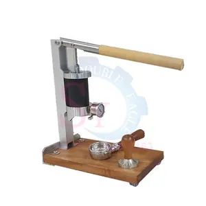 Sıcak satış gerekmez elektrik ekstraksiyon kahve makinesi mükemmel aile kullanımı paslanmaz çelik kahve makinesi espresso ticari