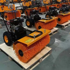 เครื่องกวาดหิมะแบบเข็นด้วยมือ รุ่นล่าสุด ขนาด 110-150 ซม. พร้อมเกียร์เดินหน้าและถอยหลังหลายระดับ หัวตักหิมะและหัวเป่าหิมะแบบเปลี่ยนได้ - Product Image 4