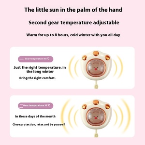 Cartoon Cat Claw USB <strong>Rechargeable</strong> <strong>Hand</strong> <strong>Warmer</strong> Overheat Protection Portable PTC Mini for Baby Pet Household use Winter for - Product Image 3