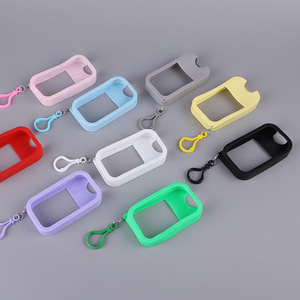 In Stock Card <b>Perfume</b> Spray Silicone Case Keychain Portable <b>Atomizer</b> Holder Multiple Colors Custom Cosmetic Packaging Customized - Product Image 3
