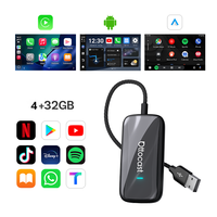 Adaptateur universel sans fil CarPlay Android Auto Ottocast Aibox modèle CA515-T avec commande au volant, garantie 1 an, portable pour