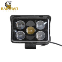 Lámpara Antiniebla LED Portátil BB3047 de 3 Pulgadas, Blanca, Amarilla, Roja, Azul, Estroboscópica, de Amplio Voltaje, para Minería y Construcción, Luz de Advertencia, Bajo MOQ, OEM