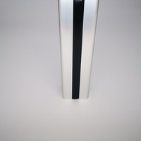 Vente en gros de bande de couverture à fente en T 6Mm 8Mm 10Mm Profilé d'extrusion de PVC Couvercle de fente en T en aluminium