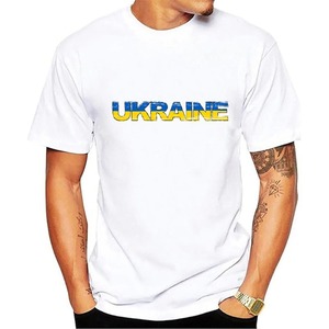 Camiseta Love Ucrania blusa Proud <span class=keywords><strong>Country</strong></span> Flag <span class=keywords><strong>2018</strong></span> verano estilo envío gratis diseño creativo impresión algodón Rock camisetas - Product Image 2