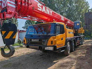 Grue tout-terrain Sany 80t d'occasion, grue mobile sur camion de 80 tonnes certifiée EPA - Product Image 6