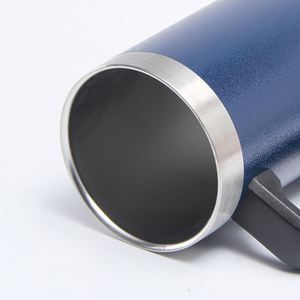 Chope à bière en acier inoxydable grande capacité, personnalisable, gravée, qualité alimentaire 304, cadeau pour la fête des pères, pique-nique, ASM33 - Product Image 3