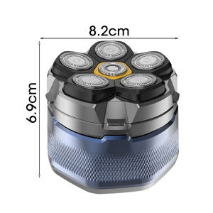 Rasoir Électrique Rotatif Magnétique USB Étanche Fanke FK-8750 pour Hommes – Idéal pour la Maison, l'Hôtel ou le Camping-Car - Product Image 3