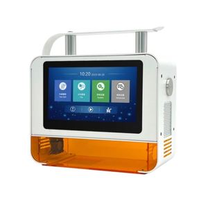เครื่องแกะสลักเลเซอร์แบบพกพาสำหรับวัสดุกึ่งตัวนำ - ความละเอียดสูง 20W/30W/50W สำหรับการแกะสลักโลหะและพลาสติก - Product Image 1