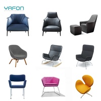 Fauteuil simple en cuir pour salon, nouveau design moderne, pour les loisirs, livraison gratuite