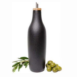 Utensilios de <span class=keywords><strong>Cocina</strong></span> Personalizados para Barbacoa, Botella de Cerámica para Aceite de <span class=keywords><strong>Cocina</strong></span> y Vinagre de 250 ml y 500 ml, Botella de Porcelana para Aceite de Oliva con Vertedor de Corcho - Product Image 6