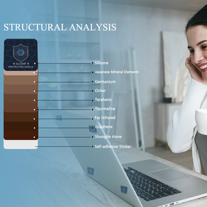 O protetor do <span class=keywords><strong>quantum</strong></span> da radiação do quadrado 5g anti para a proteção do EMF do telefone celular reduz a radiação anti-radiação etiqueta - Product Image 5