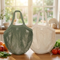 Sacs de marché en coton naturel réutilisables sur mesure, sacs fourre-tout en coton biologique grande capacité