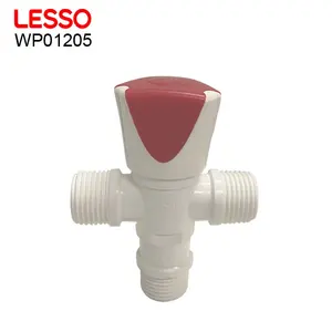 LESSO W01205 현대 도매 PVC 티 밸브 플라스틱 티 밸브