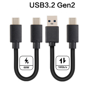 Cavo USB-A a USB-C 30cm/90cm/Trasferimento Dati 10Gbps Ricarica Rapida 60W 3A Cavo per Computer in Rame Puro - Product Image 2