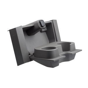 Front <b>Seat</b> Cup Holder For 2015-2016 Ford F-150 Plastic Dual Drink Holder With <b>Storage</b> Compartment - Product Image 1