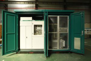 Мобильная уличная сборная трансформаторная подстанция Tianshun 10/15/20кВ IP55 630А, модель HXGN15, компактная контейнерная - Product Image 3