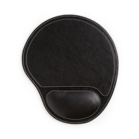 Repose-poignets pour clavier d'ordinateur de jeu en cuir au design moderne avec tapis de souris et logo personnalisé imprimé