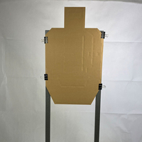 Cible de tir en carton ondulé 3 plis USPSA IDPA, 75 x 45 cm, accessoire multifonctionnel pour le tir à l'arc