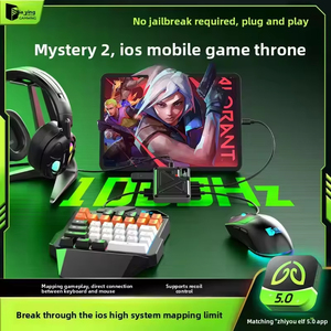 Gamwing Mystery 2 Xuanji 2 pour iOS pour convertisseur clavier-souris, double vibration, boutons tactiles, frein à main - Manette de jeu mobile - Product Image 2