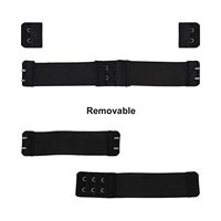 Bandes élastiques réglables en Nylon noir pour perruques 2.5/3.5cm faisant bonnet de perruque filet de cheveux filet de dentelle couture fabrication de perruque en caoutchouc