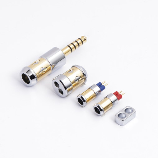 3 Items Per Set 2 Pin 0.78mm Plug + 4.4mm Balance Plug + Cable Slider Make up One Set
